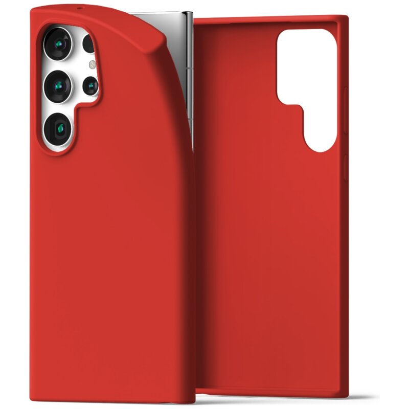 Etui MERCURY Soft do Samsung Galaxy S23 Ultra Czerwony