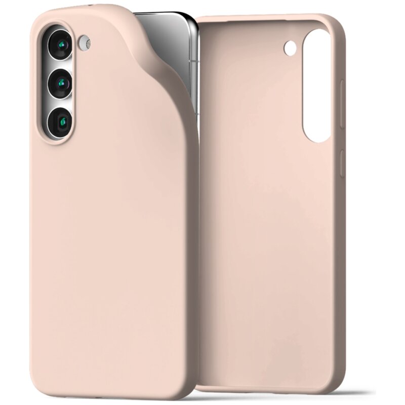 Etui MERCURY Soft do Samsung Galaxy S23+ Różowo-piaskowy