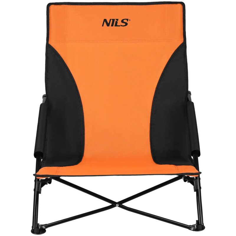 Krzesło turystyczne NILS CAMP NC3035 Pomarańczowo-czarny