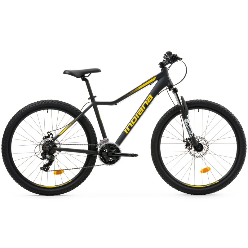 Rower górski MTB INDIANA X-Pulser 2.7 D15 27.5 cala damski Czarno-żółty