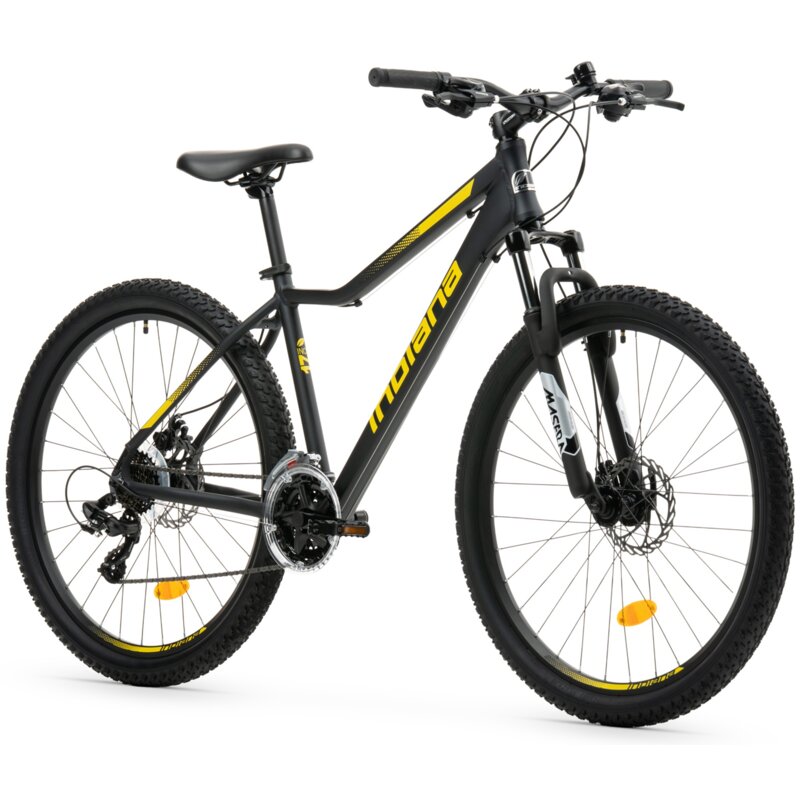 Rower górski MTB INDIANA X-Pulser 2.7 D17 27.5 cala damski Czarno-żółty
