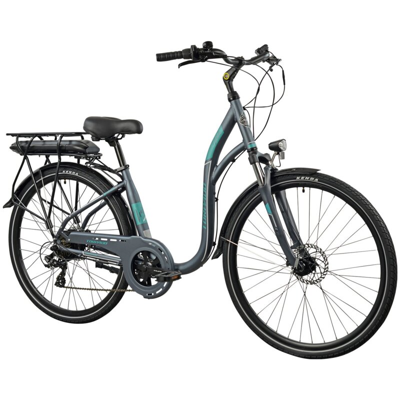 Rower elektryczny TORPADO Iride D17 28 cali Ciemnoszary