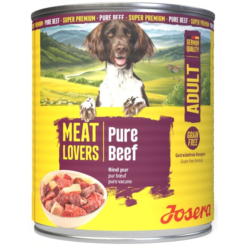 Karma dla psa JOSERA Meatlovers Adult Pure Wołowina 800 g