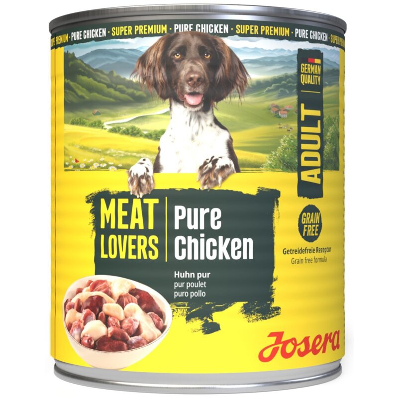 Karma dla psa JOSERA Meatlovers Adult Pure Kurczak 800 g