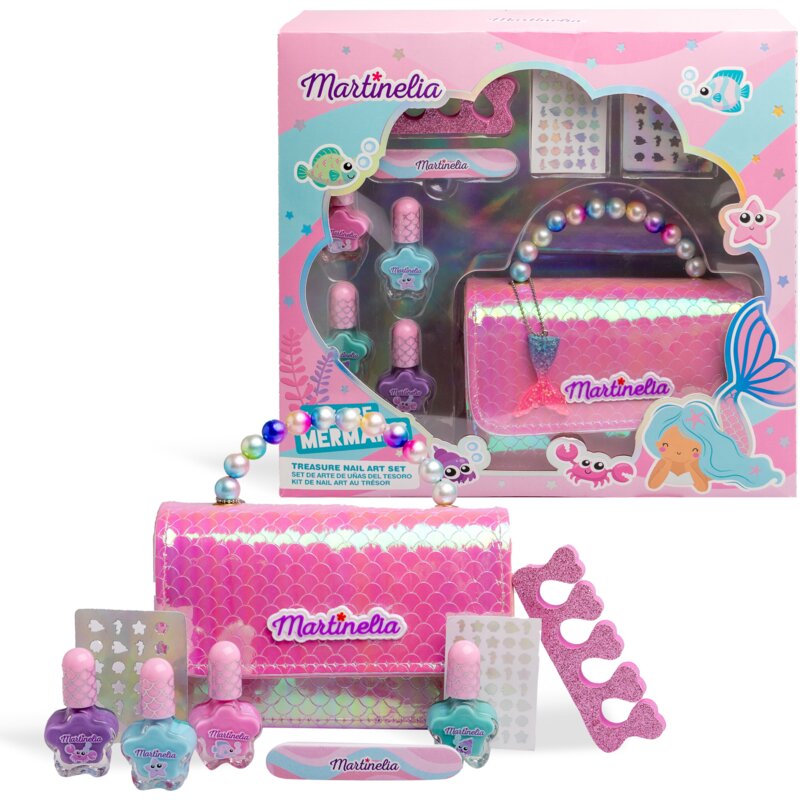 Zabawka zestaw do stylizacji paznokci MARTINELIA Let's Be Mermaids Treasure 85438