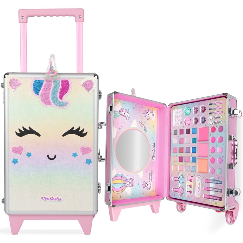 Zabawka zestaw do makijażu MARTINELIA Little Unicorn Mega zestaw podręczny w walizce 44342