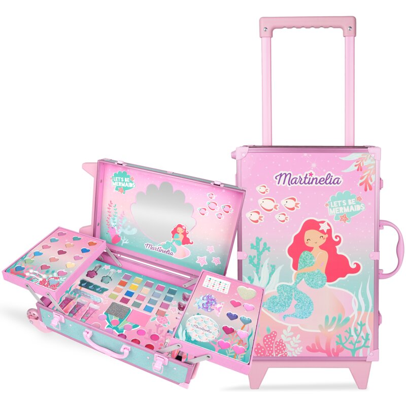 Zabawka zestaw do makijażu MARTINELIA Let's Be Mermaids Walizka na kółkach 44402