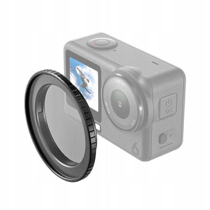 Adapter na filtry PULUZ PU1084B do DJI Osmo Action 6