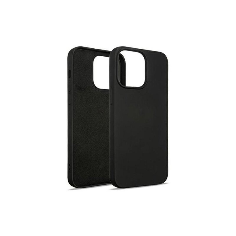 Etui BELINE Silicone do Apple iPhone 15 Pro Max Czarny