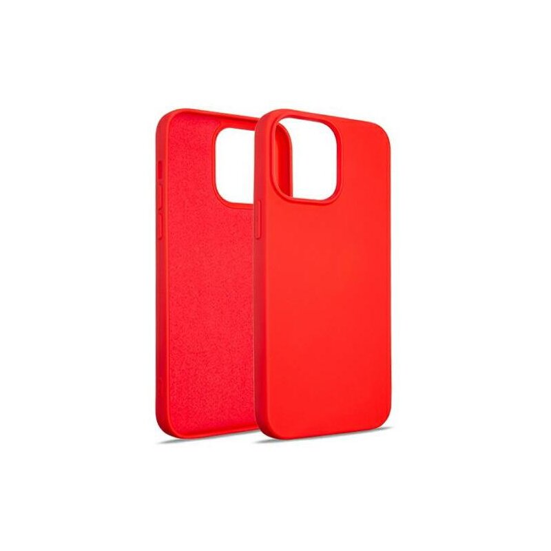 Etui BELINE Silicone do Apple iPhone 15 Pro Max Czerwony