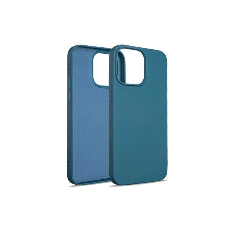 Etui BELINE Silicone do Apple iPhone 15 Pro Max Niebieski