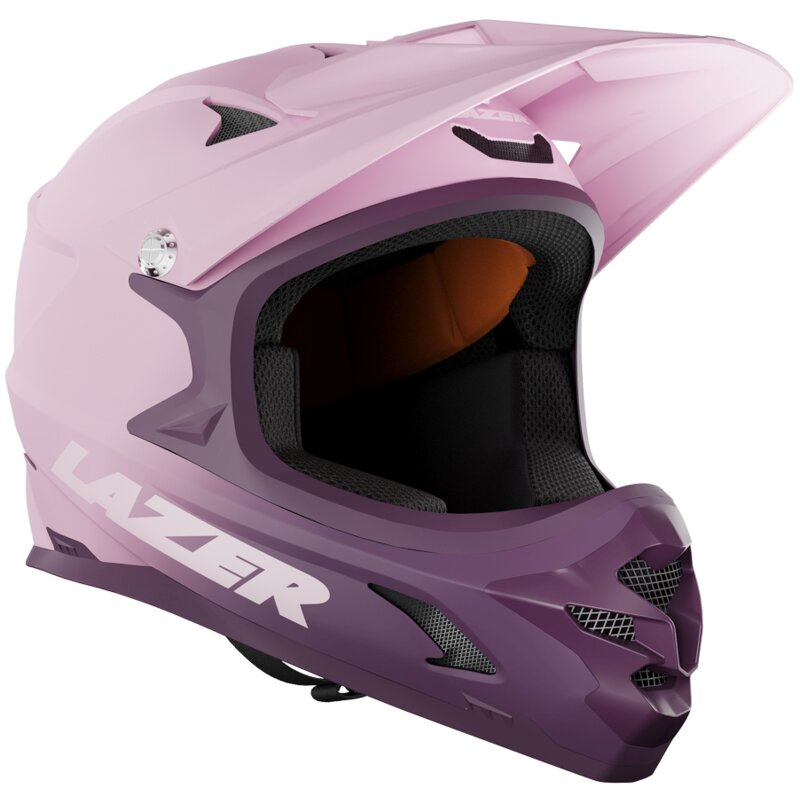 Kask rowerowy LAZER Phoenix+ Fioletowy mat Full Face (rozmiar XS)