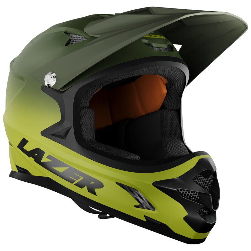 Kask rowerowy LAZER Phoenix+ Zielony Full Face (rozmiar XS)