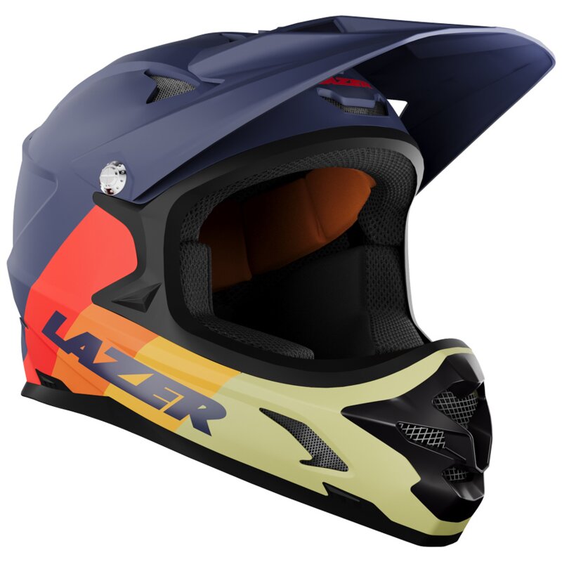 Kask rowerowy LAZER Phoenix+ Granatowy Full Face (rozmiar XS)