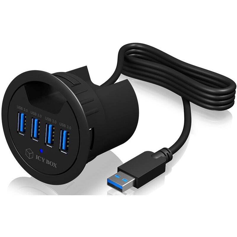 ICY BOX Hub biurkowy 4x USB-A