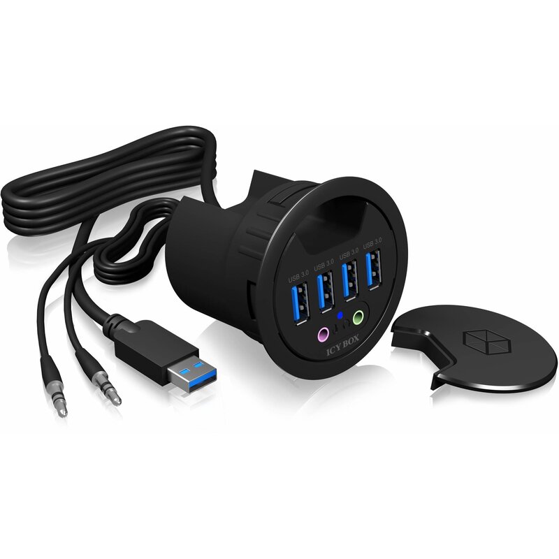 Hub ICY BOX IB-HUB1403A USB 3.2 Gen. 1, Pasywny