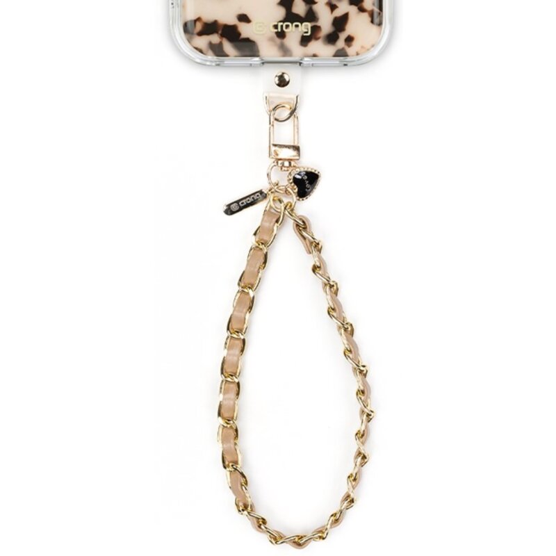 Smycz do telefonu CRONG Phone Charm Beżowy