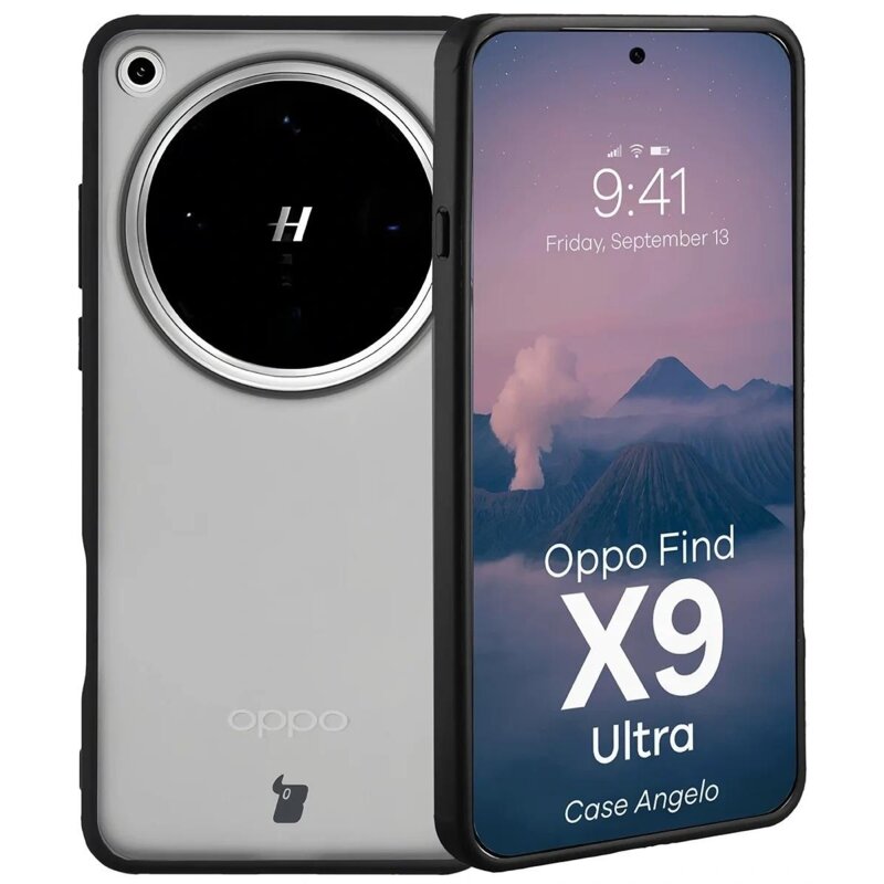 Bizon Case Angelo do Oppo Find X9 Ultra Czarny