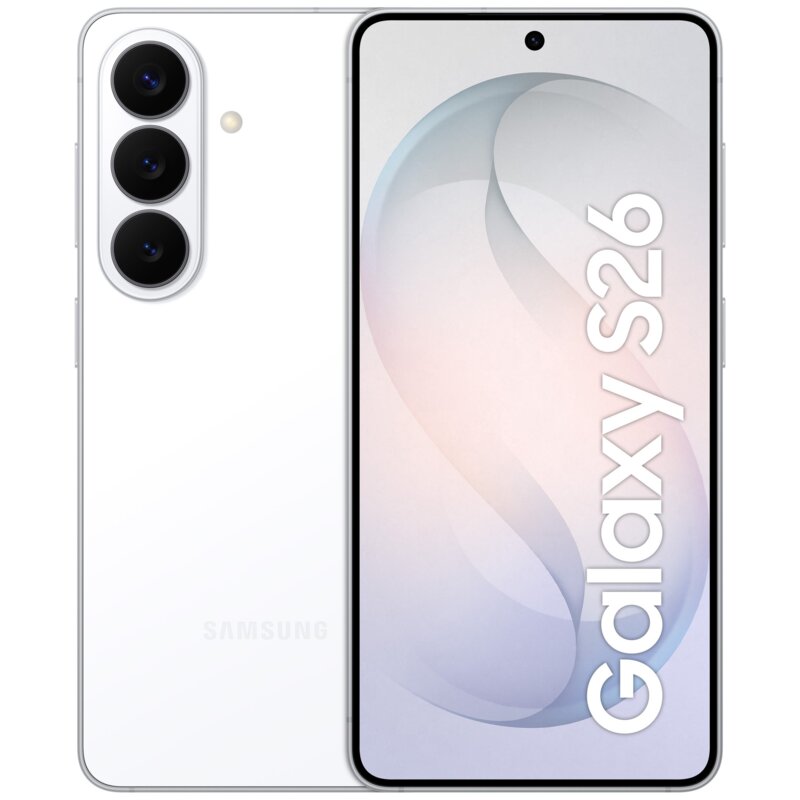 Smartfon SAMSUNG Galaxy S26 5G 12/512GB 6.3" 120Hz Biały SM-S942 EU