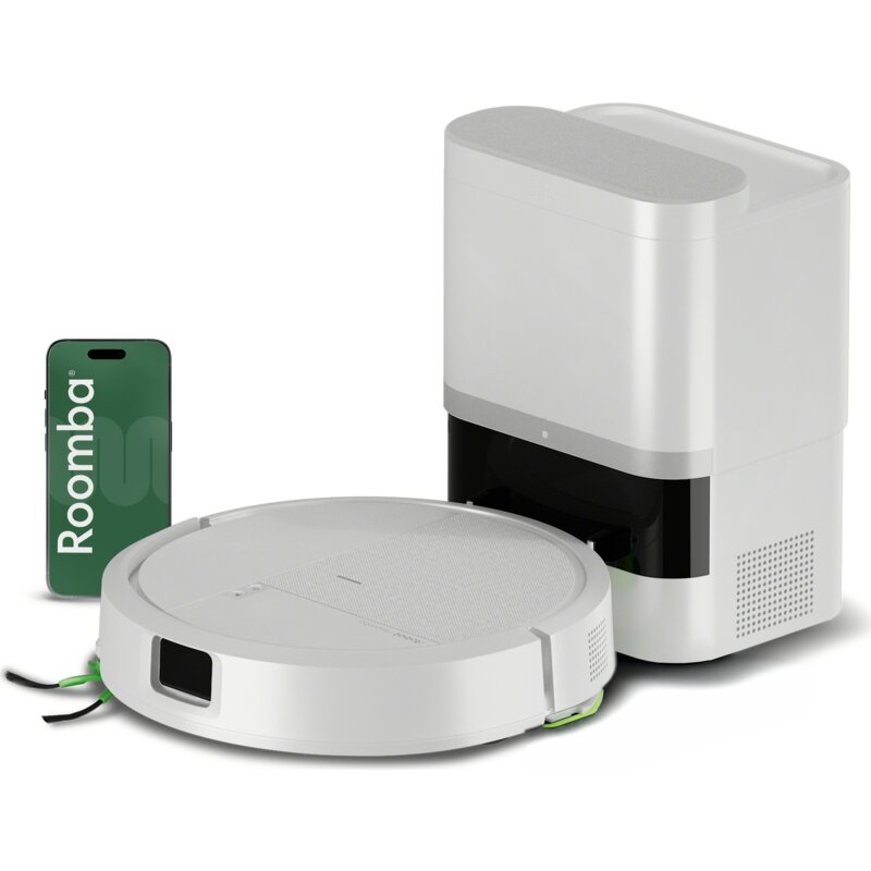 Robot sprzątający IROBOT Roomba 115 Combo AutoEmpty Biały
