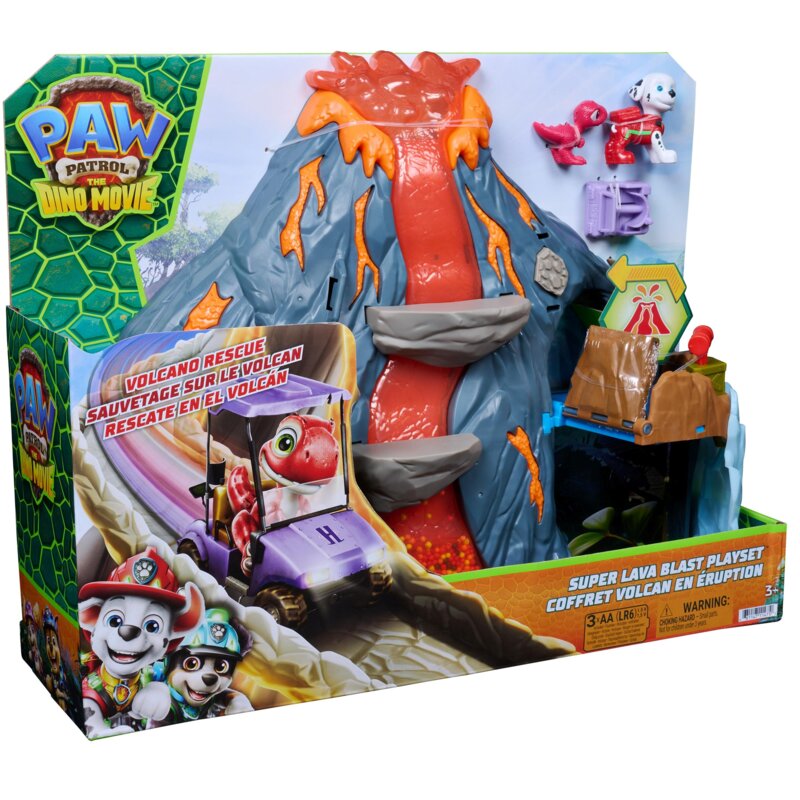 Zestaw figurek SPIN MASTER Psi Patrol Dino Wybuchający wulkan 6076336