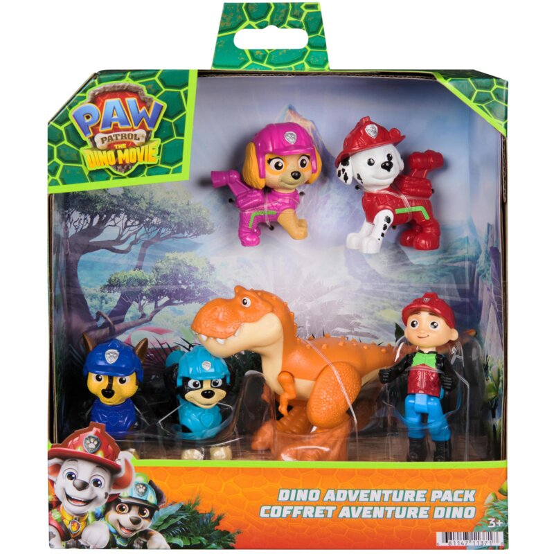 Zestaw figurek SPIN MASTER Psi Patrol Dino Movie 6075943