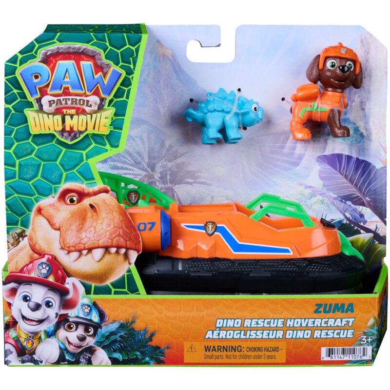 Pojazd SPIN MASTER Psi Patrol Dino Movie Zuma 6075773