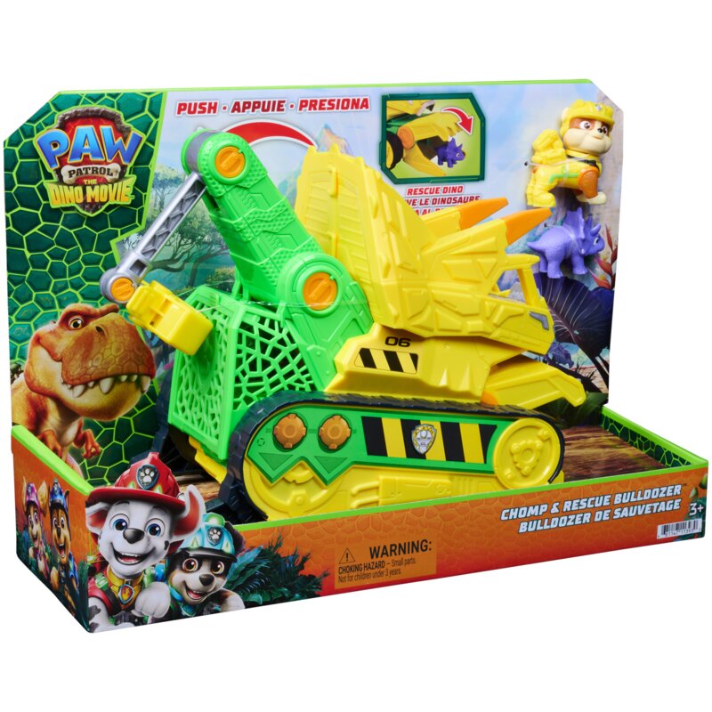 Pojazd SPIN MASTER Psi Patrol Dino Movie Koparka Rubble A Deluxe 6075978