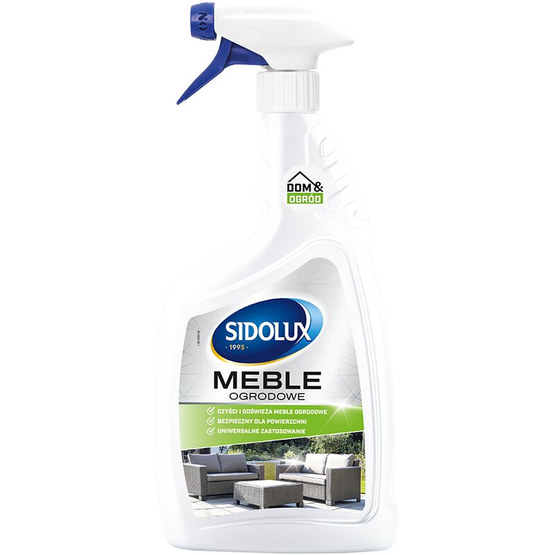 Preparat do czyszczenia mebli ogrodowych SIDOLUX Dom i Ogród 750 ml