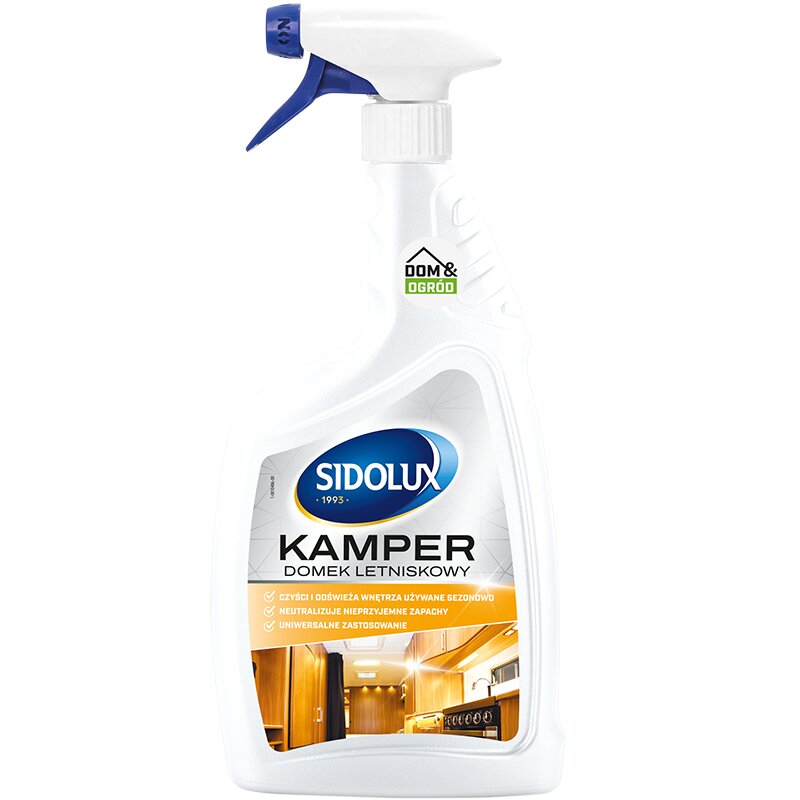 Preparat do czyszczenia kampera i domku letniskowego SIDOLUX Dom i Ogród 750 ml