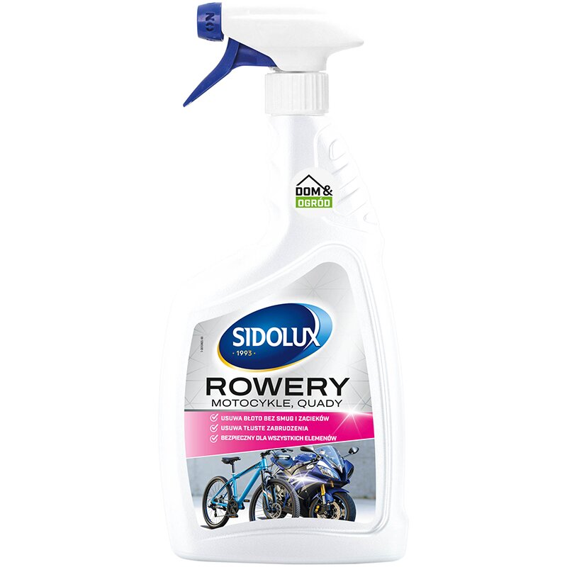 Preparat do czyszczenia rowerów, motocykli i quadów SIDOLUX Dom i Ogród 750 ml