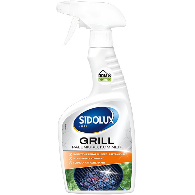 Preparat do czyszczenia grilla, paleniska i kominka SIDOLUX Dom i ogród 500 ml