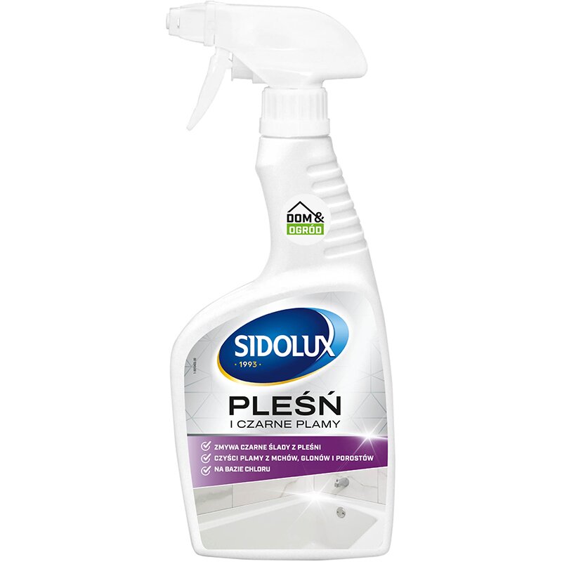 Preparat do usuwania pleśni i czarnych plam SIDOLUX Dom i Ogród 500 ml