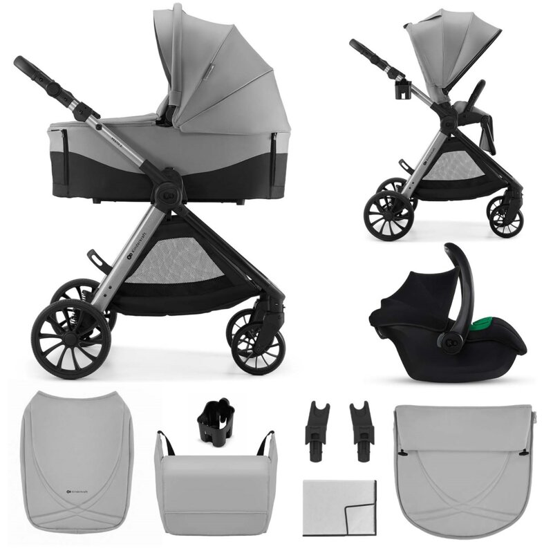 Wózek dziecięcy wielofunkcyjny KINDERKRAFT 3w1 Vesto 2