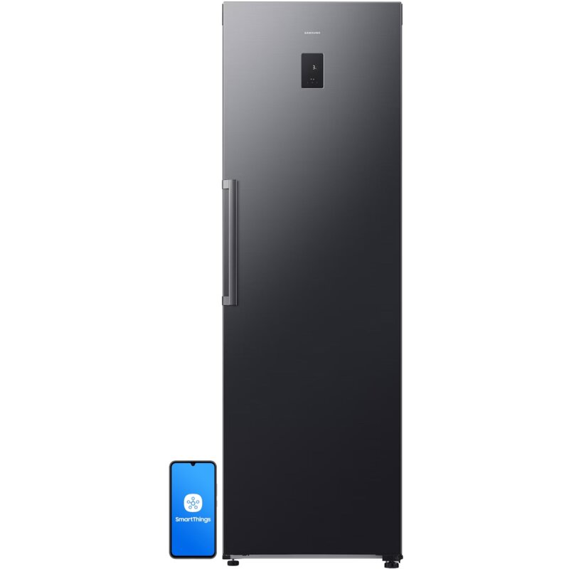 Samsung RR70H39CEFEO 185,8cm Szuflada z kontrolą wilgotności Zdalne sterowanie Grafitowa Stal