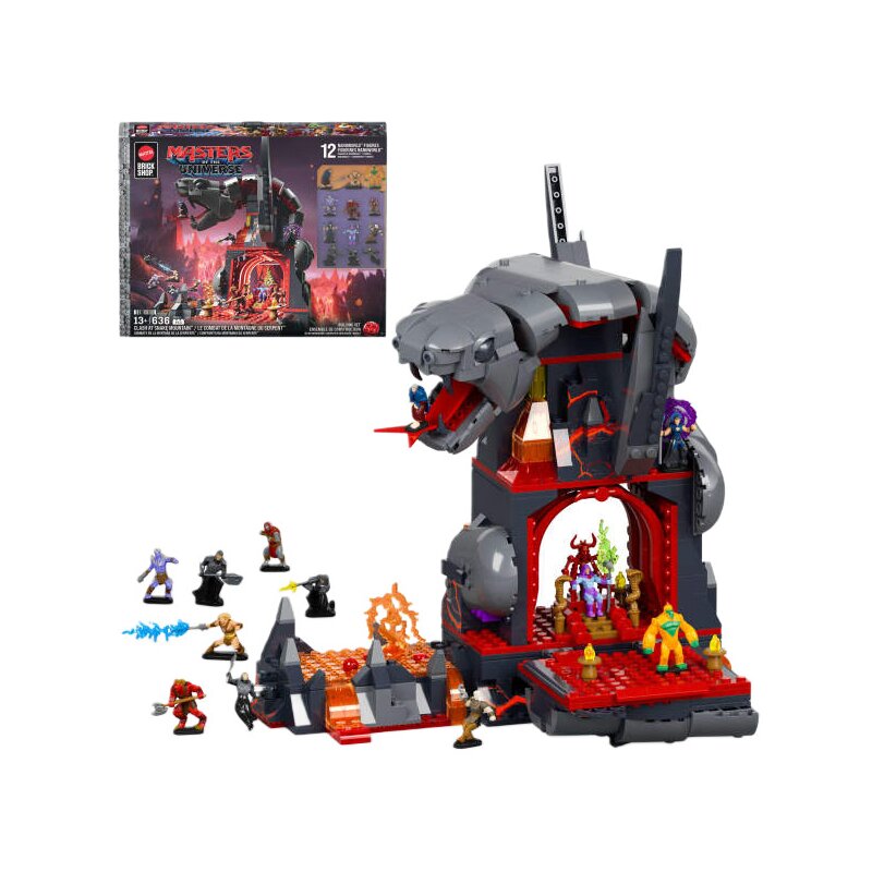 Klocki plastikowe BRICK SHOP Masters of the Universe starcie na wężowej górze JMB31