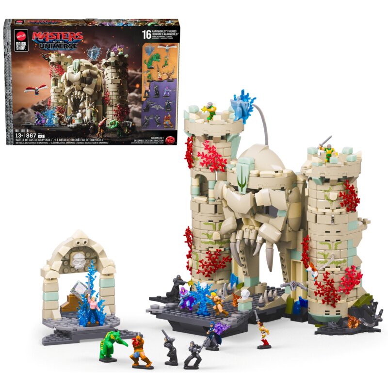 Klocki plastikowe BRICK SHOP Masters of the Universe Bitwa o Zamek Posępny Czerep JMB32