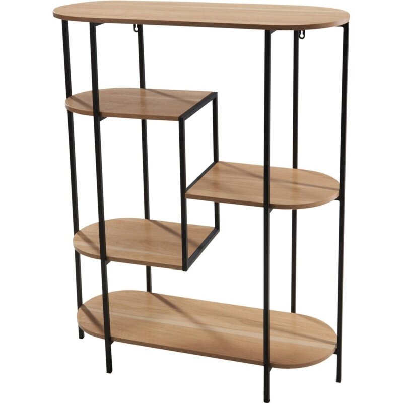 Kwietnik KOOPMAN 864626 77 x 30 x 95 cm Brązowo-czarny