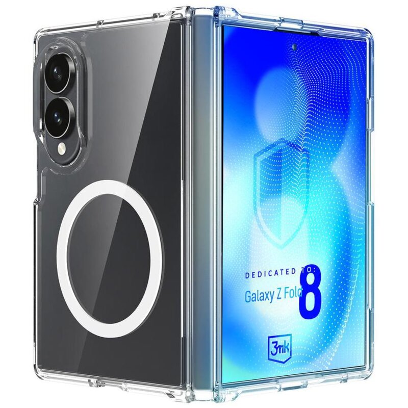 Etui 3MK Armor MagCase do Samsung Galaxy Z Fold 8 Przezroczysty
