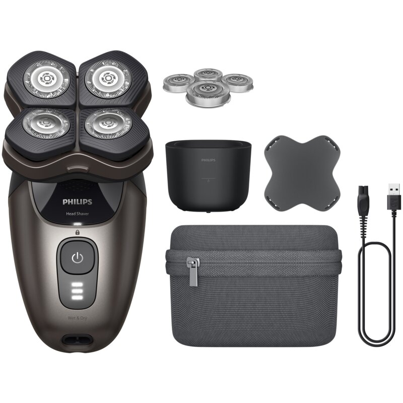 Golarka do głowy PHILIPS Head Pro Seria 9000 HS9980/16 Na mokro i sucho