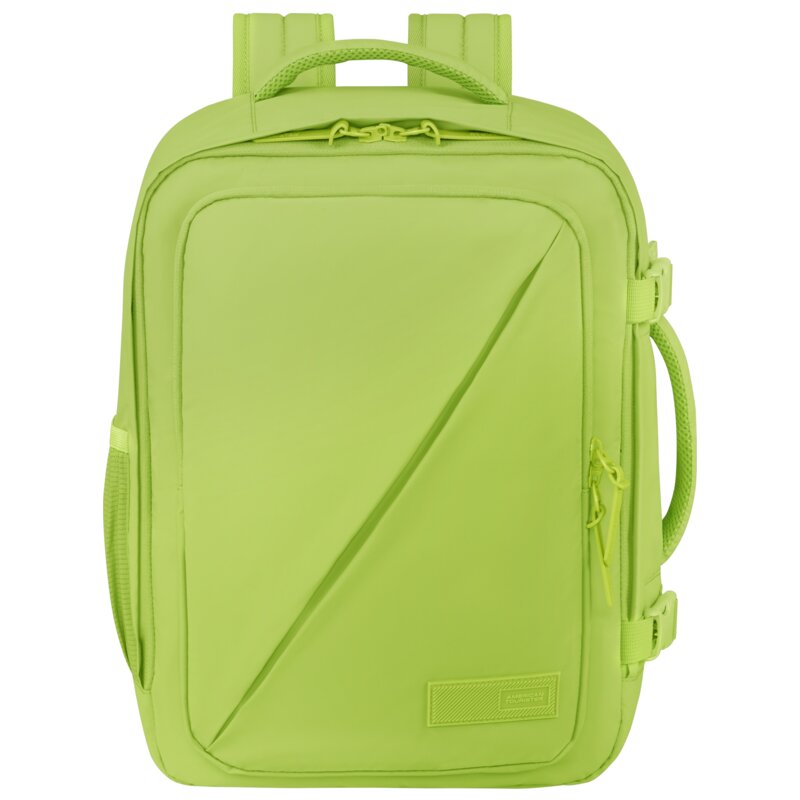 Plecak na laptopa AMERICAN TOURISTER Take2cabin S/M Puff 15.6 cala Limonkowy