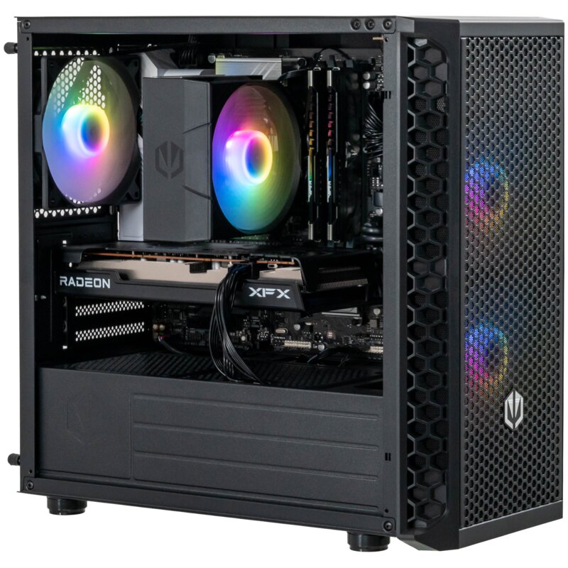 Komputer MAD DOG ENDORFY-M30ARGB-I01WR32WP i5-12400F 32GB RAM 1TB SSD Radeon RX7600 Wi-Fi Windows 11 Professional