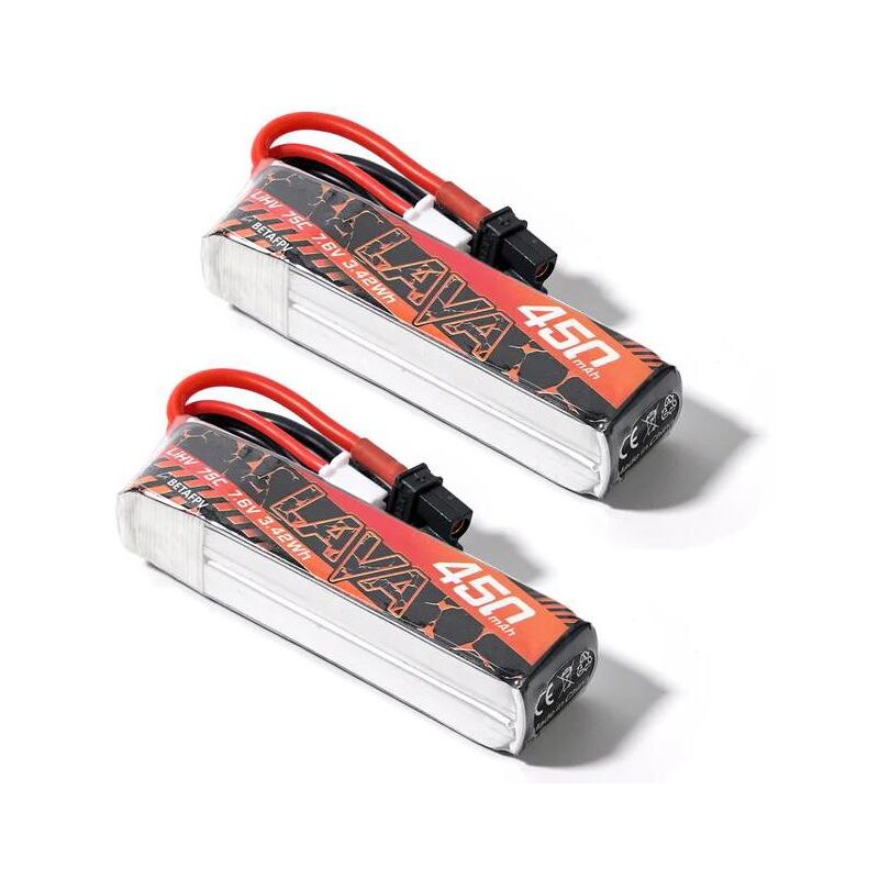BetaFPV LAVA 2S Bateria 450mAh 75C (2 szt.)