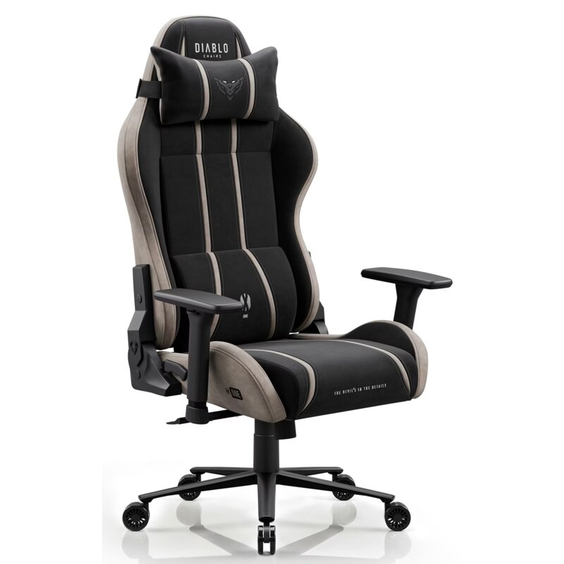 Fotel gamingowy DIABLO CHAIRS X-One 2.0 Normal Czarno-beżowy