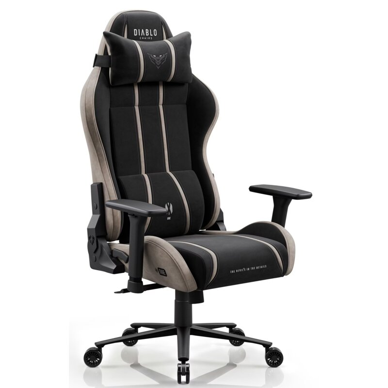 Fotel gamingowy DIABLO CHAIRS X-One 2.0 King Czarno-beżowy