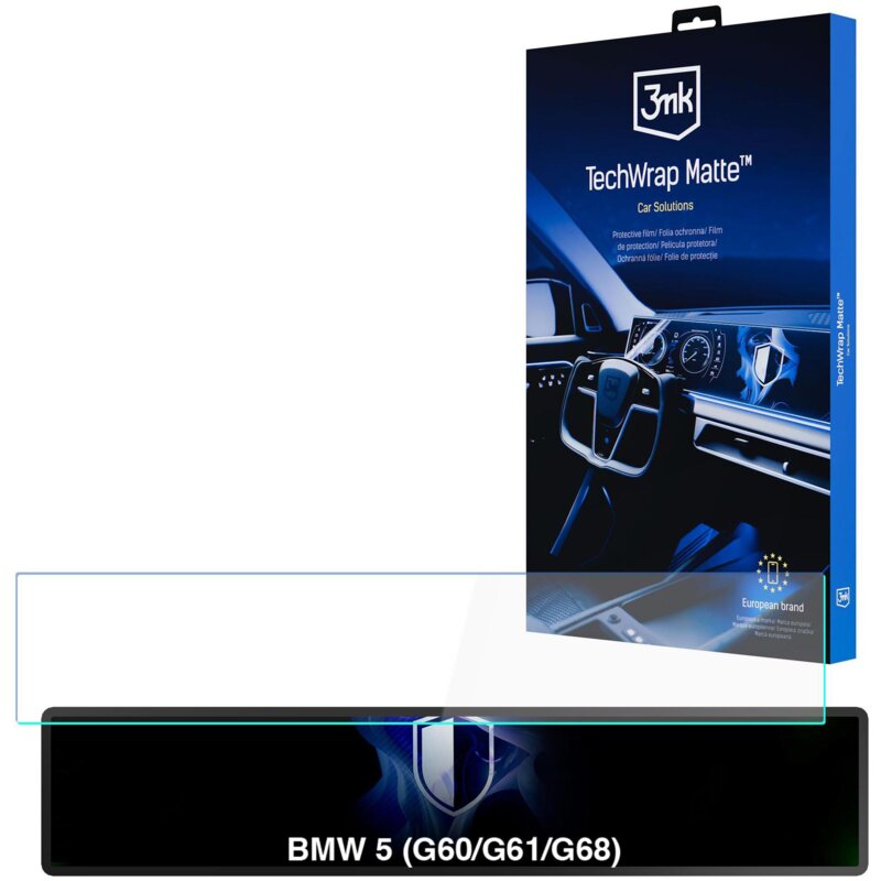 Folia ochronna 3MK TechWrap Matte Center Display do BMW 5 G60/G61/G68 2023-