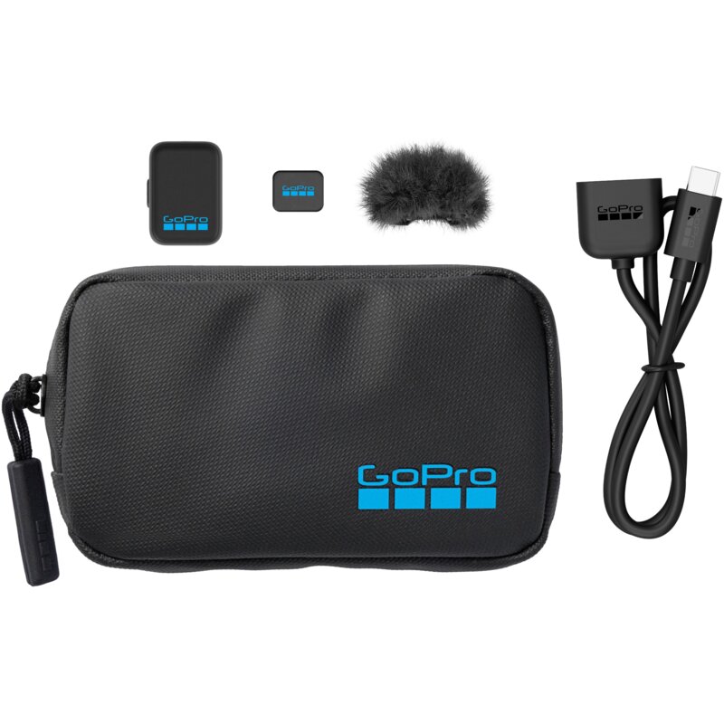 Nadajnik mikrofonowy GOPRO Wireless Mic Transmitter Czarny
