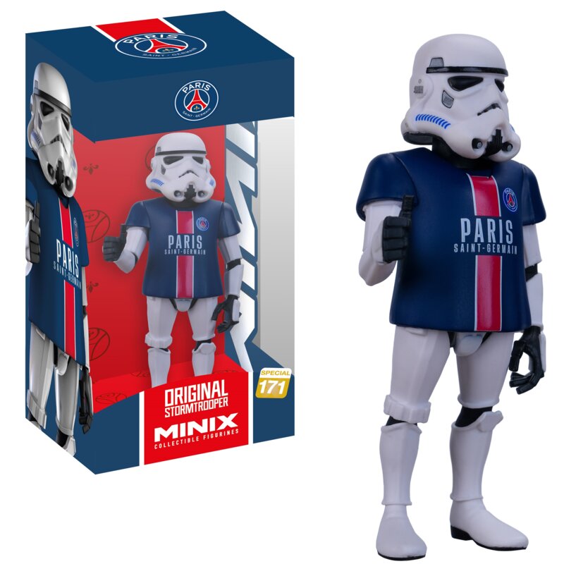 Figurka MINIX Stormtrooper Fan Paris Saint-Germain