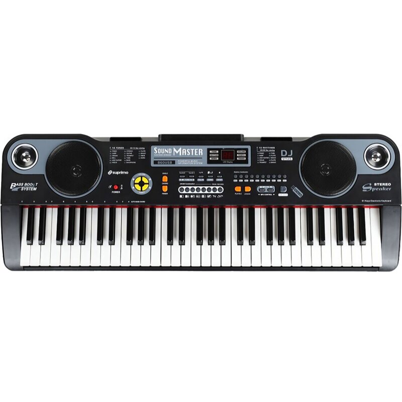 Keyboard SUPRIMO 860 USB Czarny