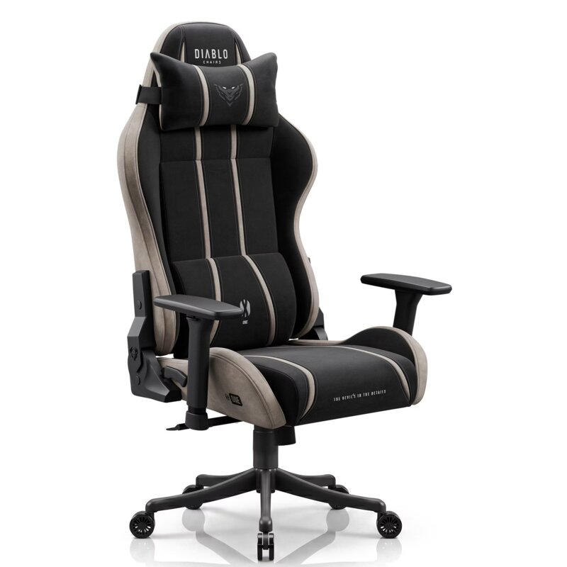 Fotel gamingowy DIABLO CHAIRS X-One 2.0 Small Czarno-beżowy